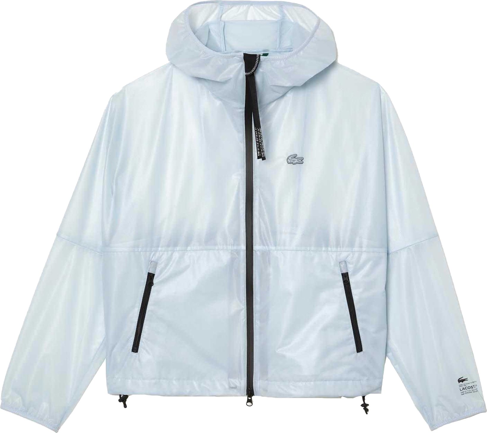 Lacoste - Windjacke für Damen, Transparent (Blau)