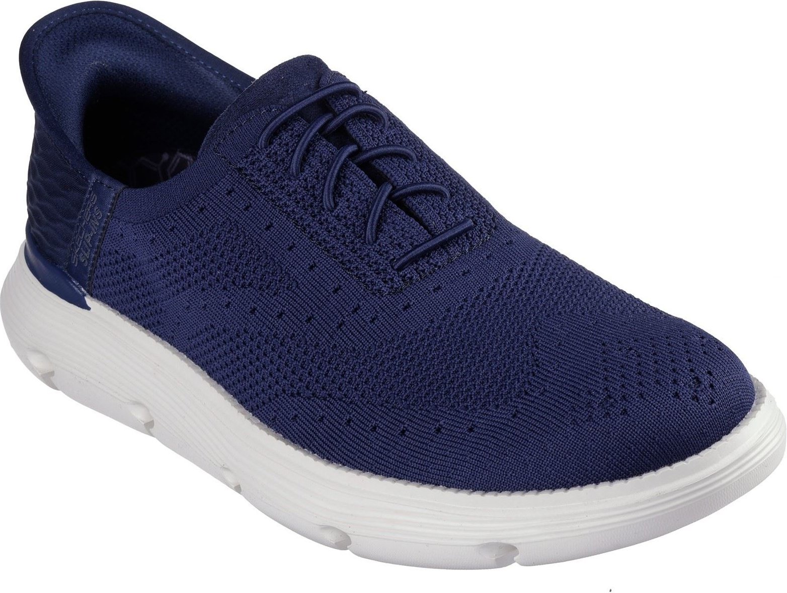 Thumbnail - Skechers Garza Palma Polyester Herren Sneaker in Marineblau