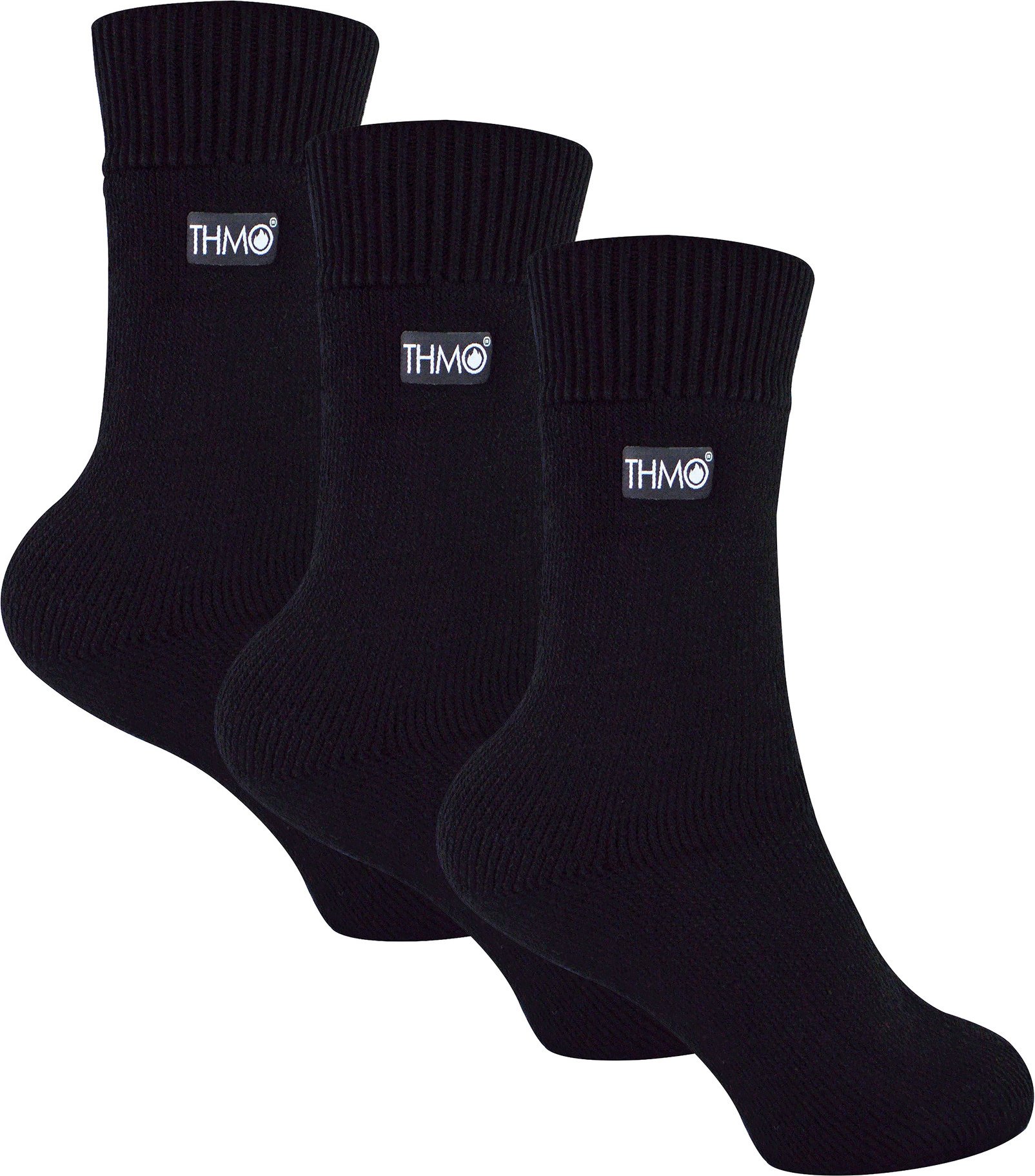 Thumbnail - 3 Paar Thermosocken für Kinder im Multipack | THMO | Gerippte, weiche Fleece-Flauschige Innensocken für Jungen und Mädch...