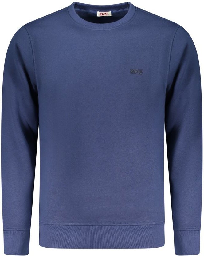 Rifle Blau Baumwoll-Herren-Sweatshirt