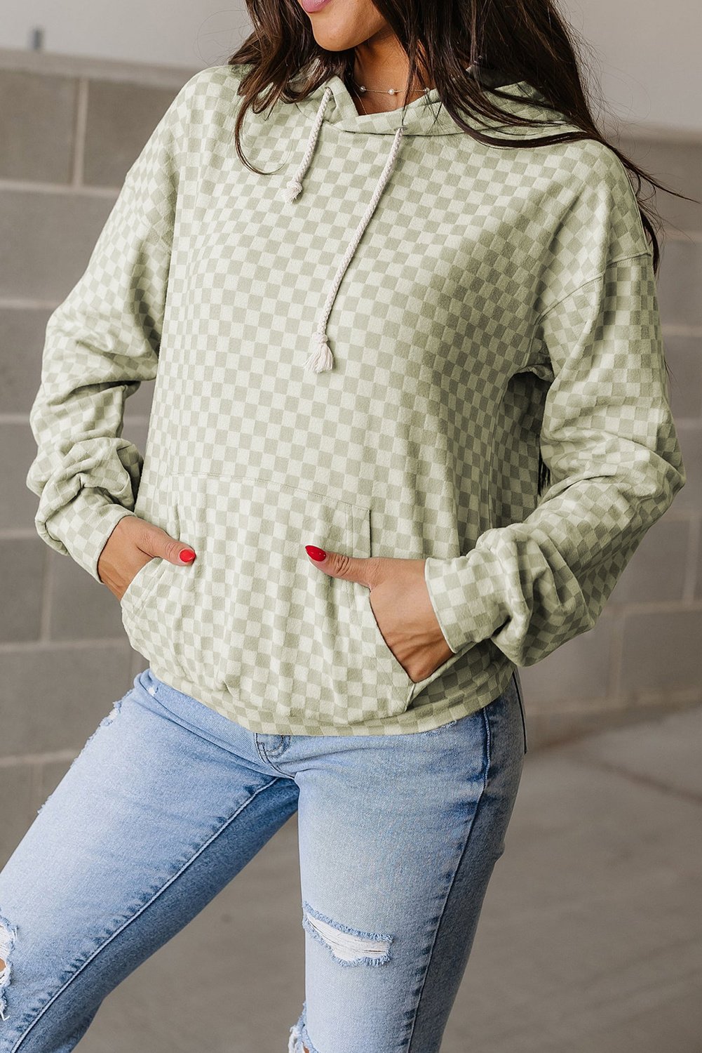 Karo Hoodie Relaxed Fit