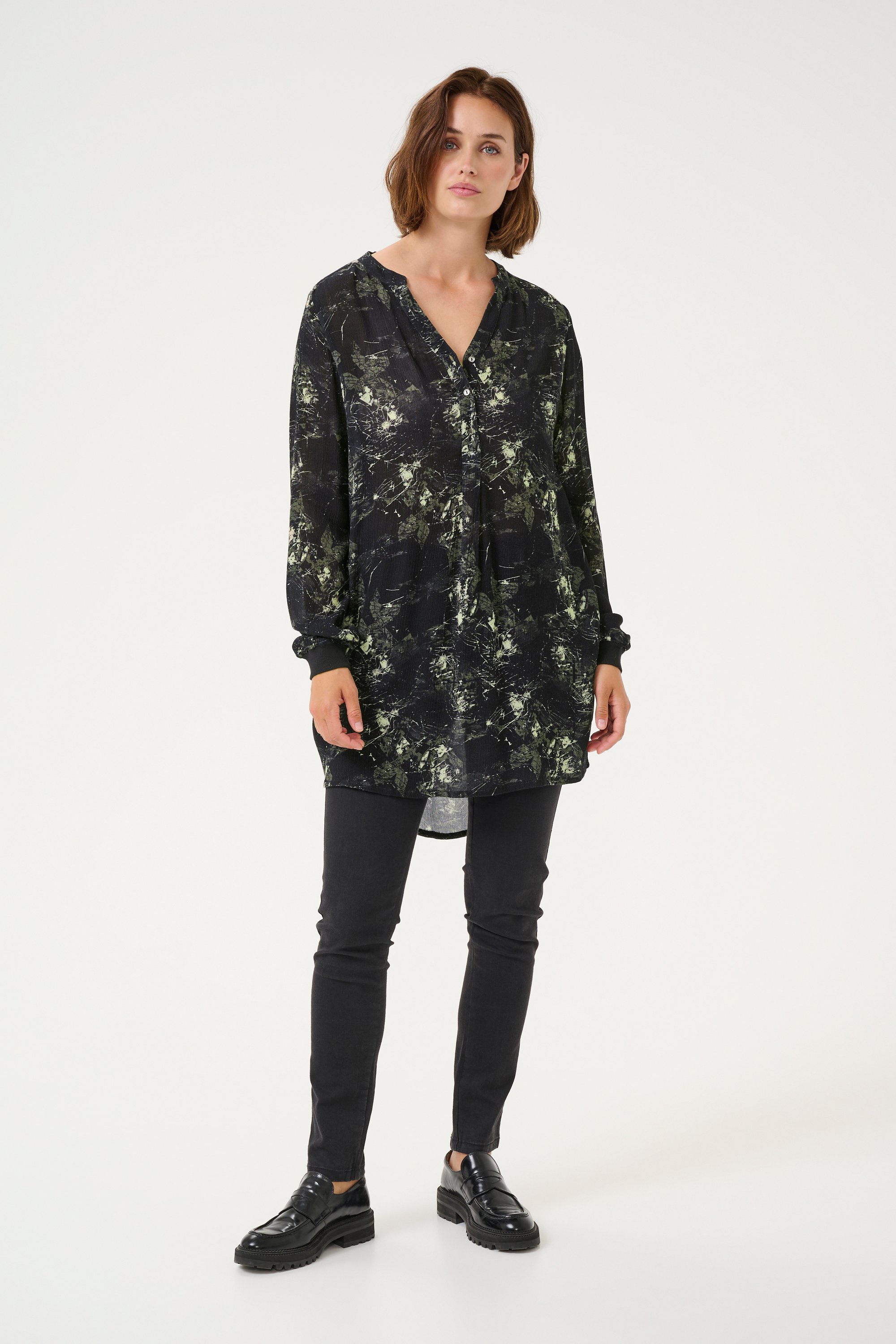 Tunika BPalice Tunika Regular fit black green