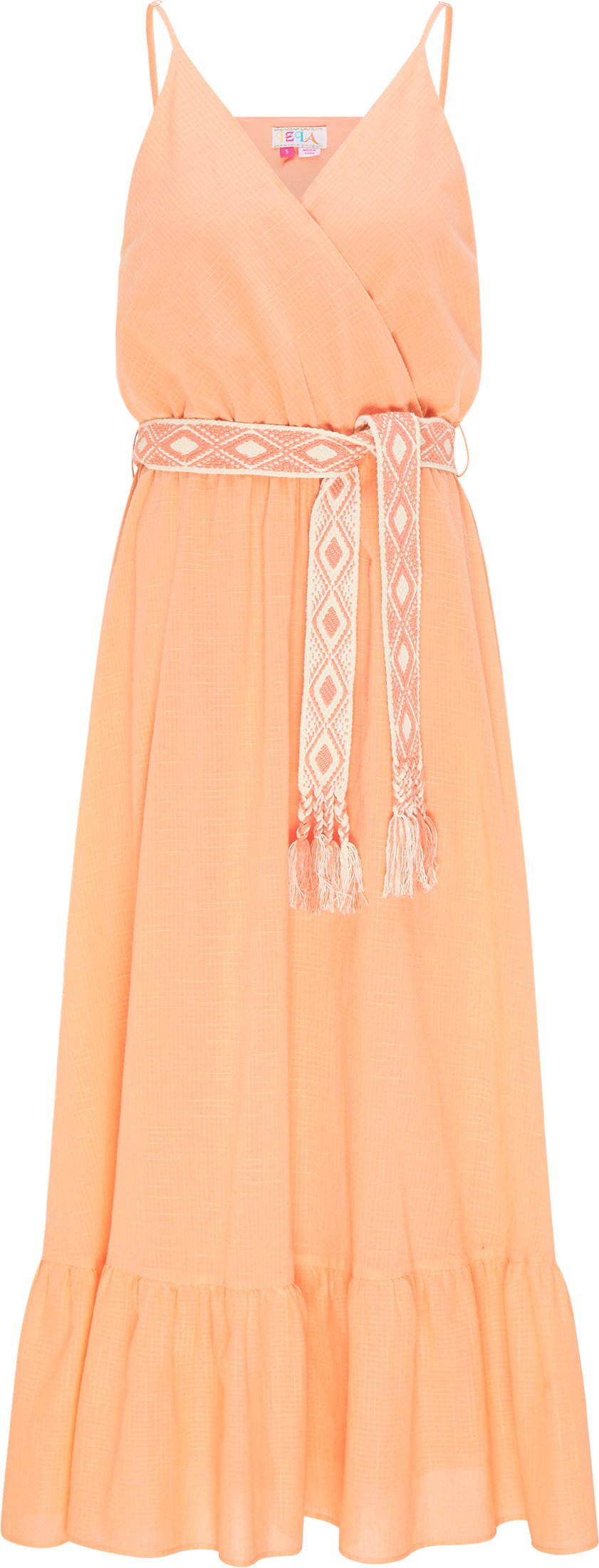 IZIA Maxikleid Damen orange