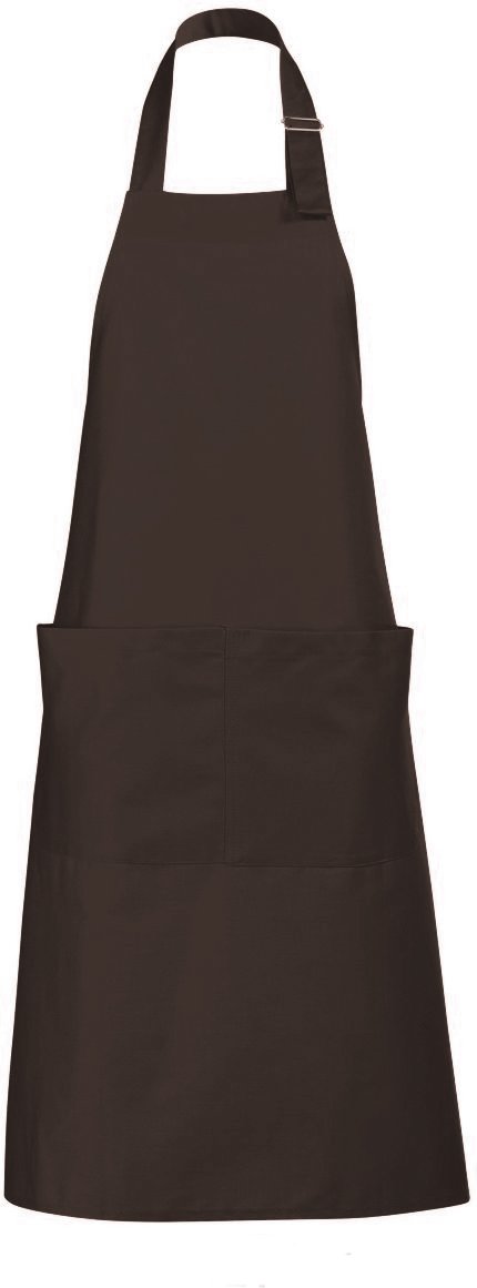 SOLS Unisex Gala Gastro-Schürze, lang (Schokolade)
