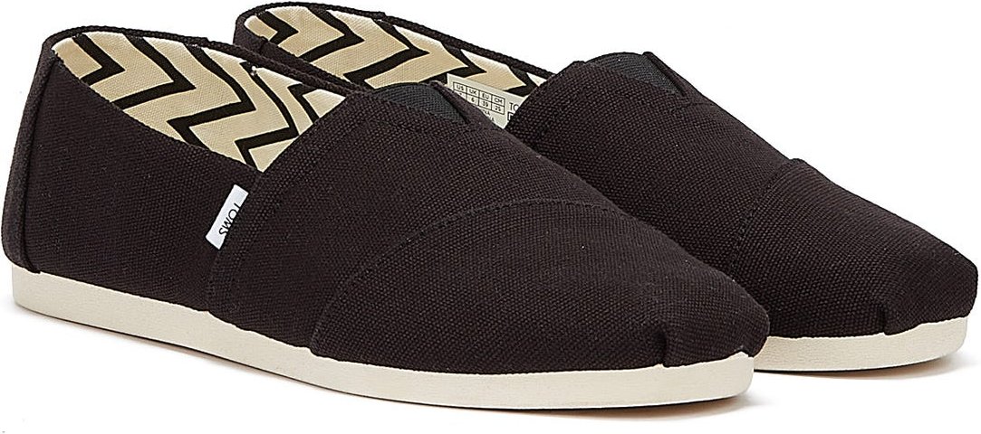 TOMS Alpargata Herren Espadrilles Schwarz