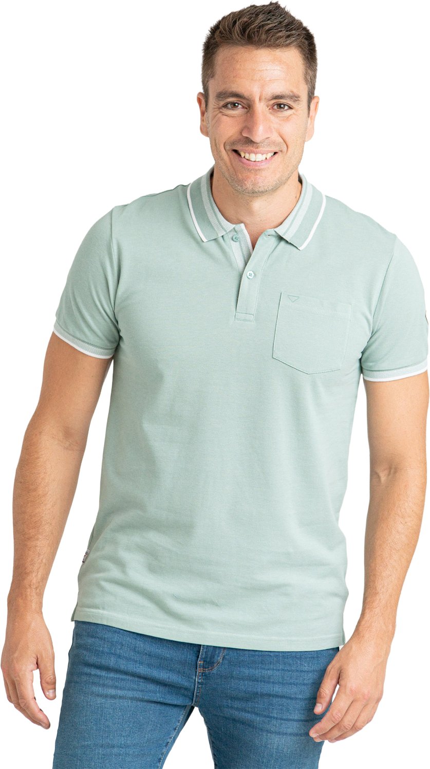 Herren Kurzarm Baumwoll Polohemd mit Tasche PRI2631