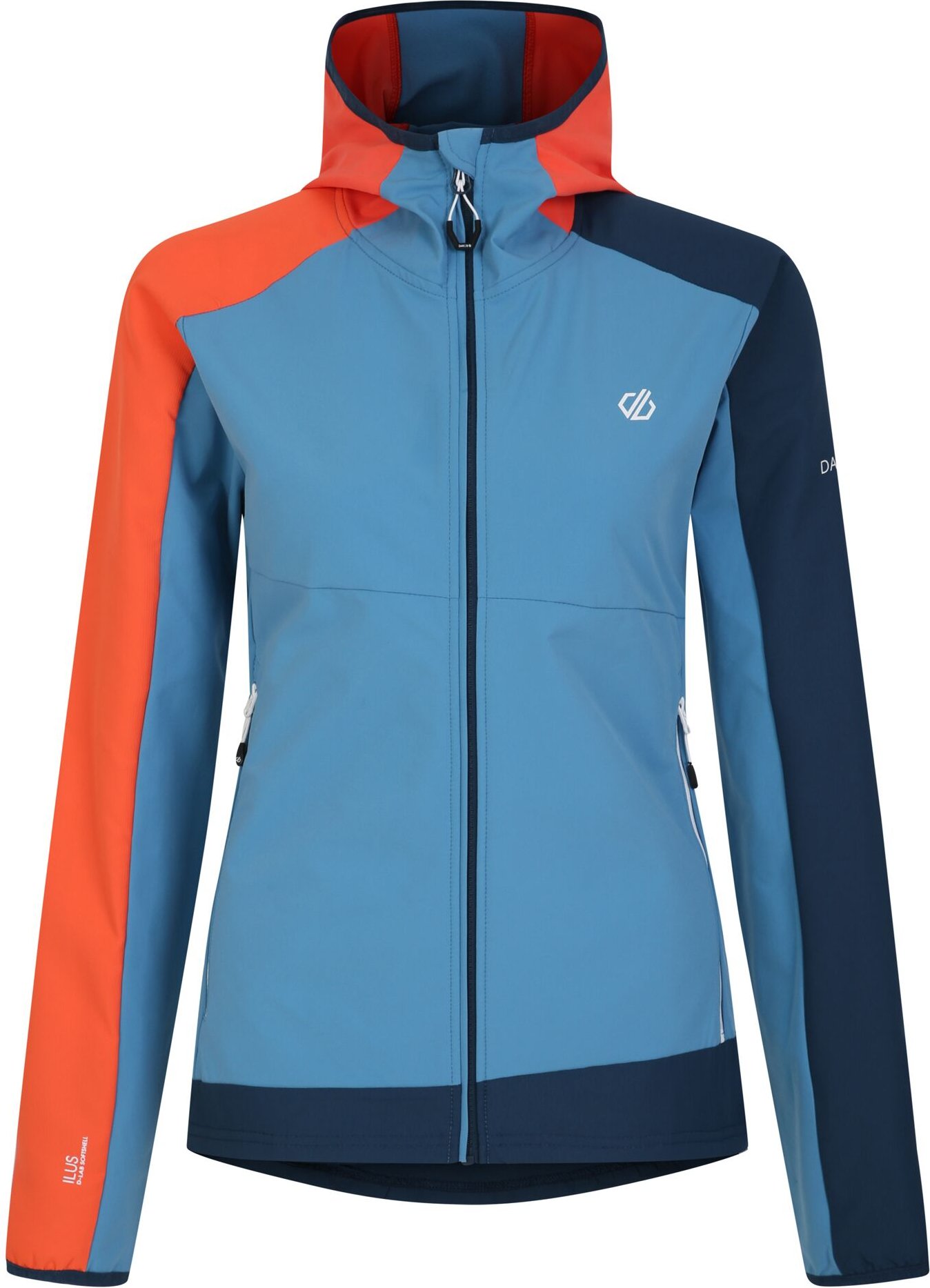 Dare 2B - "Avidly II" Softshelljacke für Damen (Niagarablau/Satsuma)