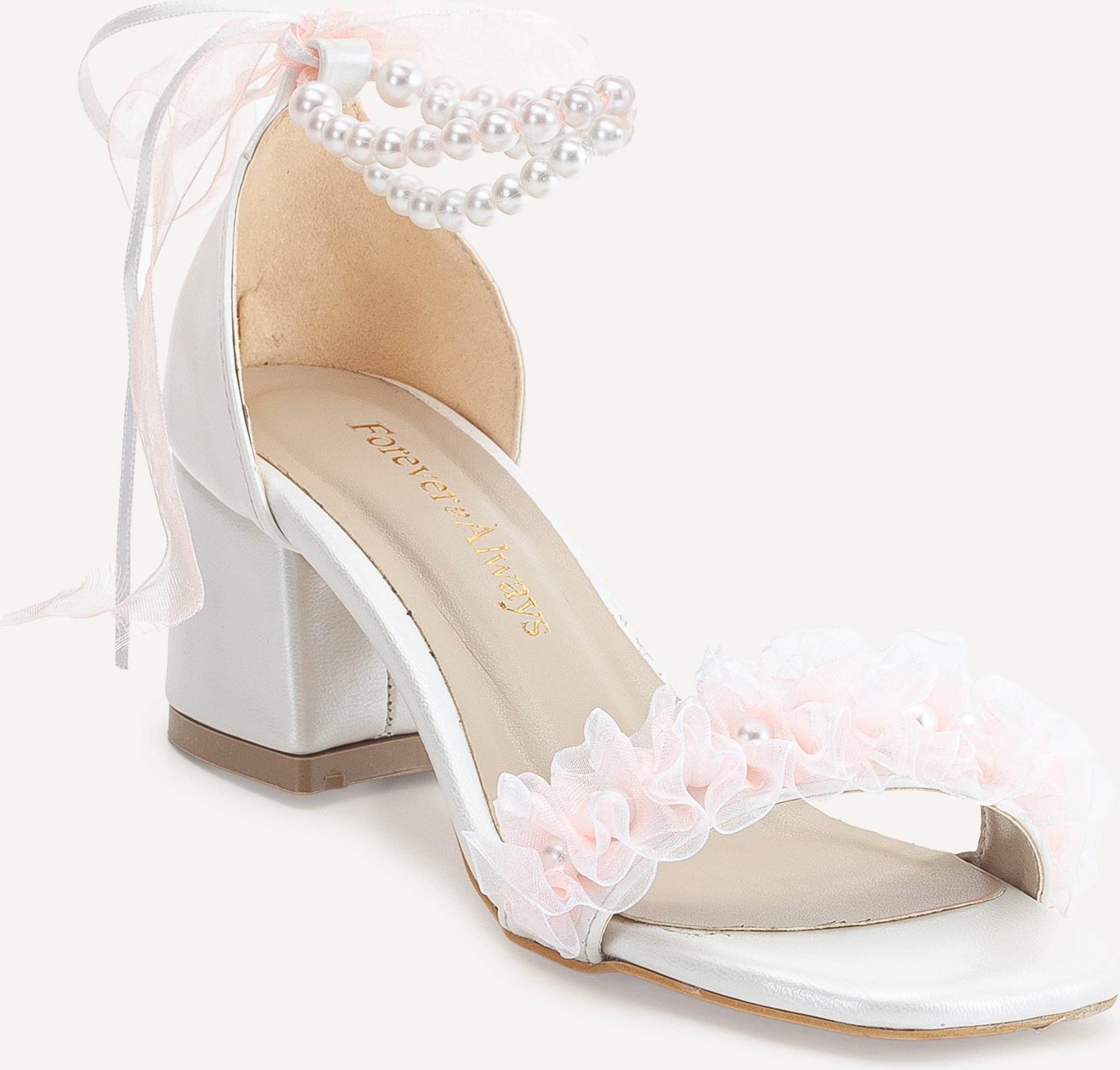 Moana Lace Bridal Niedrig Absatz Sandalen (Women)