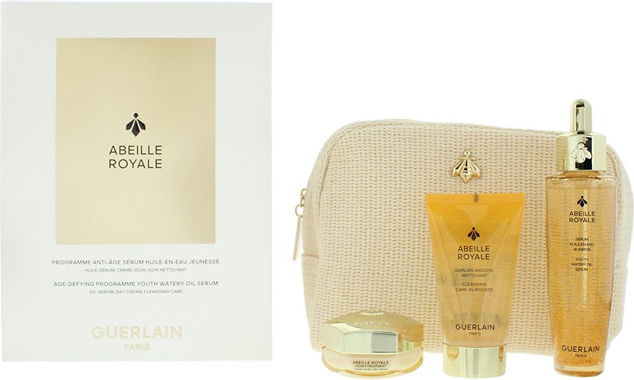 Guerlain Abeille Royale Altersbekämpfendes Jugendliches Wasser-Öl-Serum Geschenkset