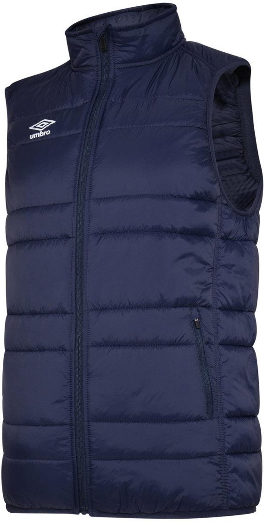 Umbro - "Club Essential" Weste für Herren (Dunkel-Marineblau/Weiß)