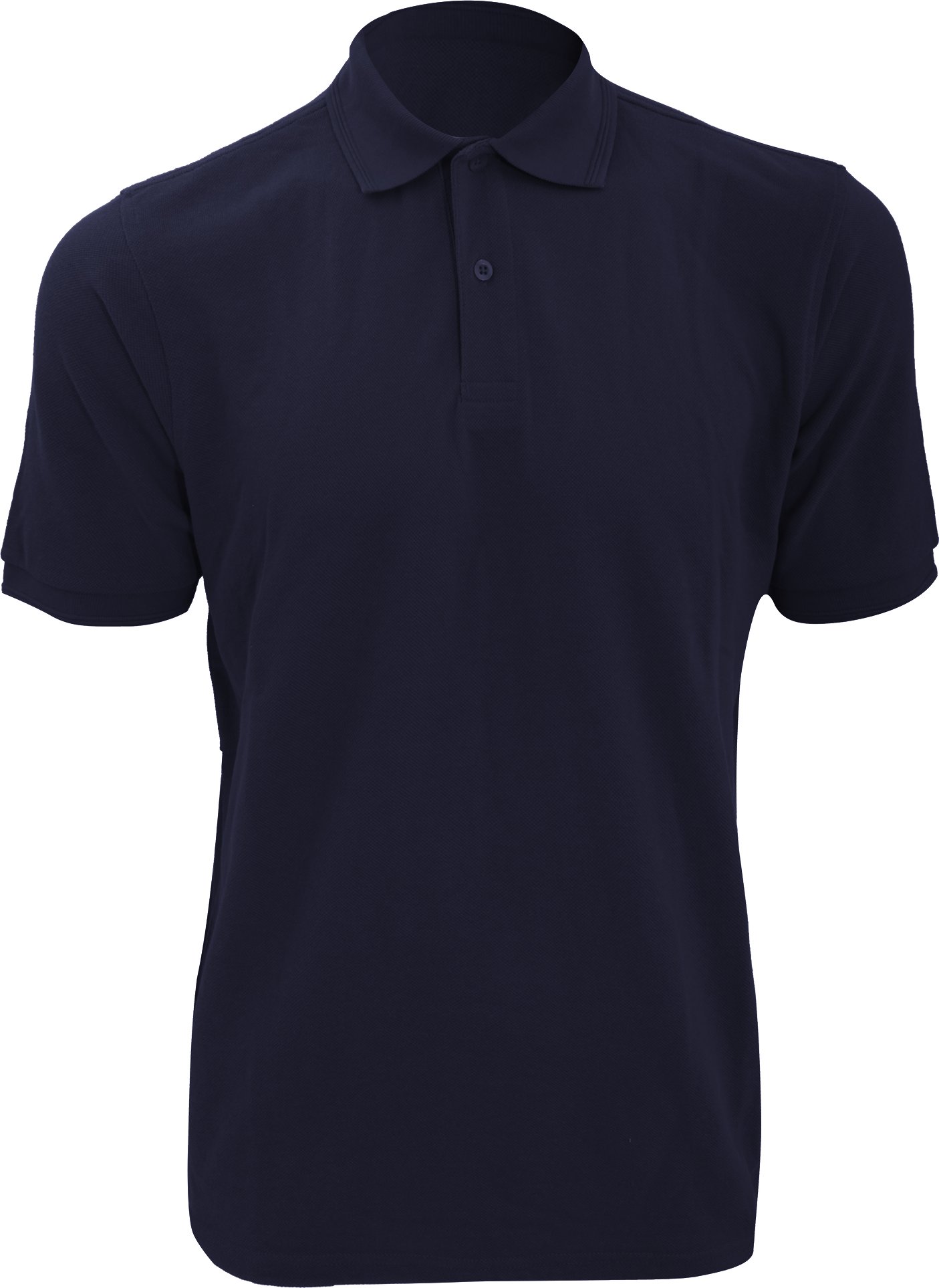 Russell Mens Ripple Kragen & Manschette Kurzarm-Poloshirt (French Navy)