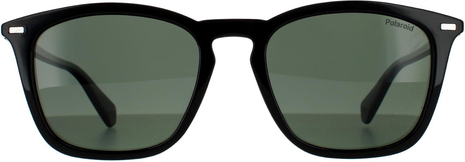 Thumbnail - Polaroid Square Unisex Schwarz Grün Polarisierte Sonnenbrille