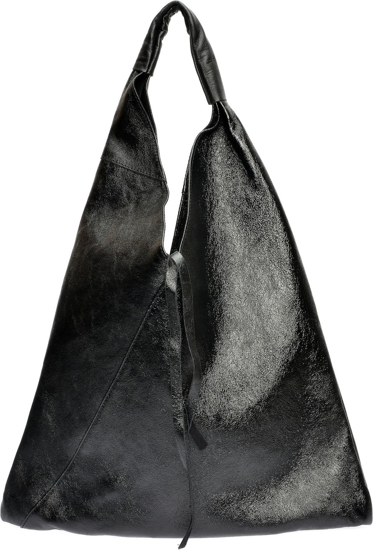 Isabella Rhea Schwarz Rindsledertasche