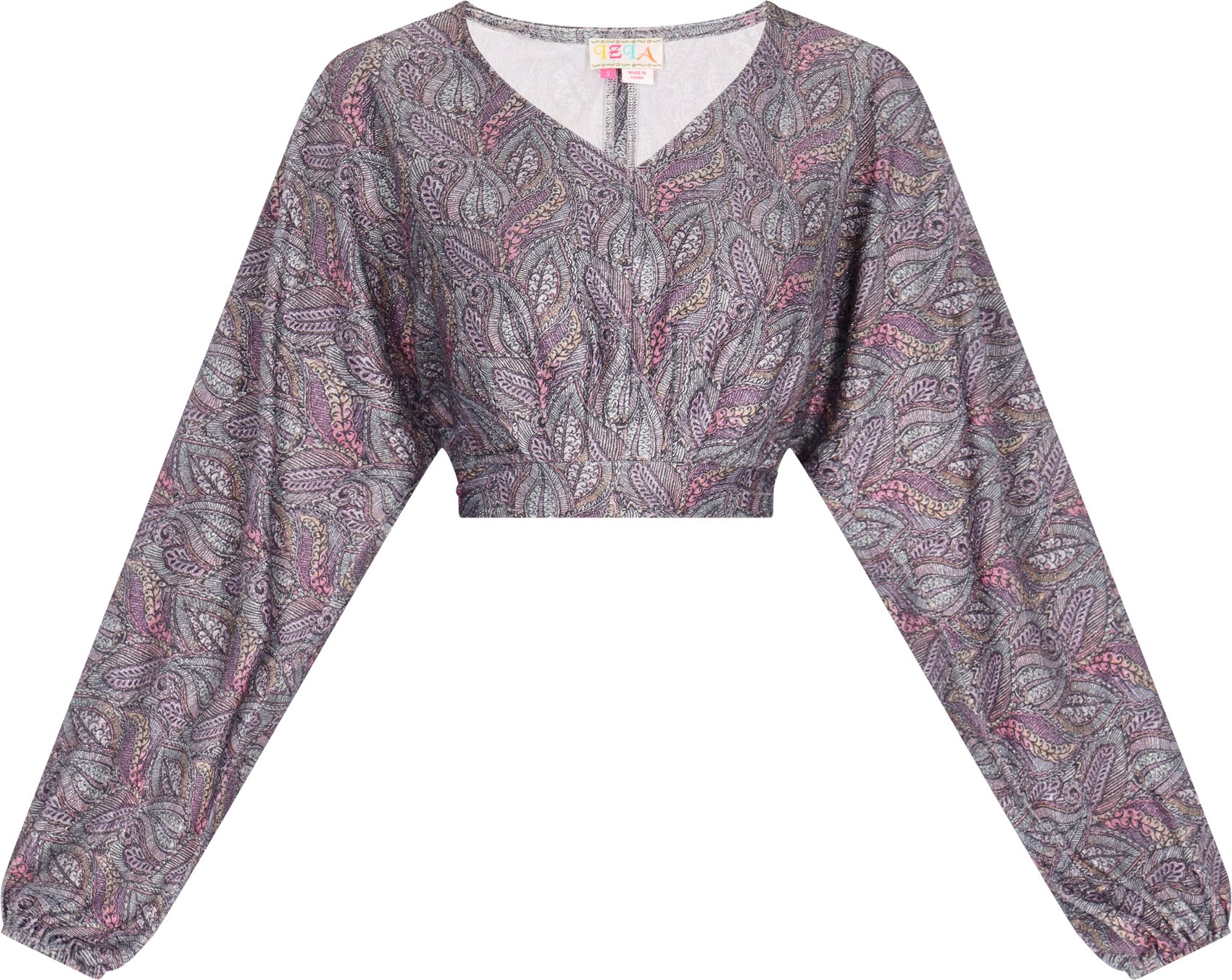 IZIA Bluse Damen Rosa Mehrfarbig