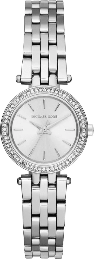 Michael Kors Petite Darci MK3294 Damen Armbanduhr aus Edelstahl Silber 26mm