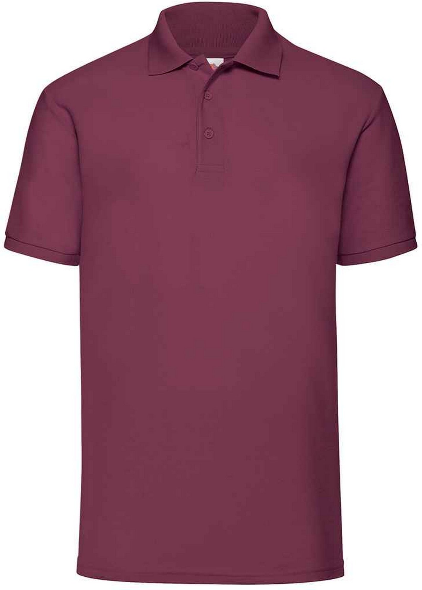 Fruit of the Loom - Poloshirt für Herren (Burgunderrot)