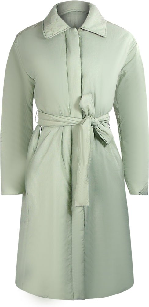 Parajumpers Melicent Nile Green gepolsterte ubergrose lange Jacke