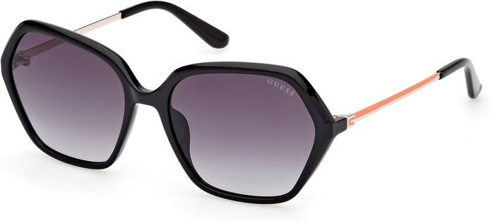 Schwarze Harz-Sonnenbrille