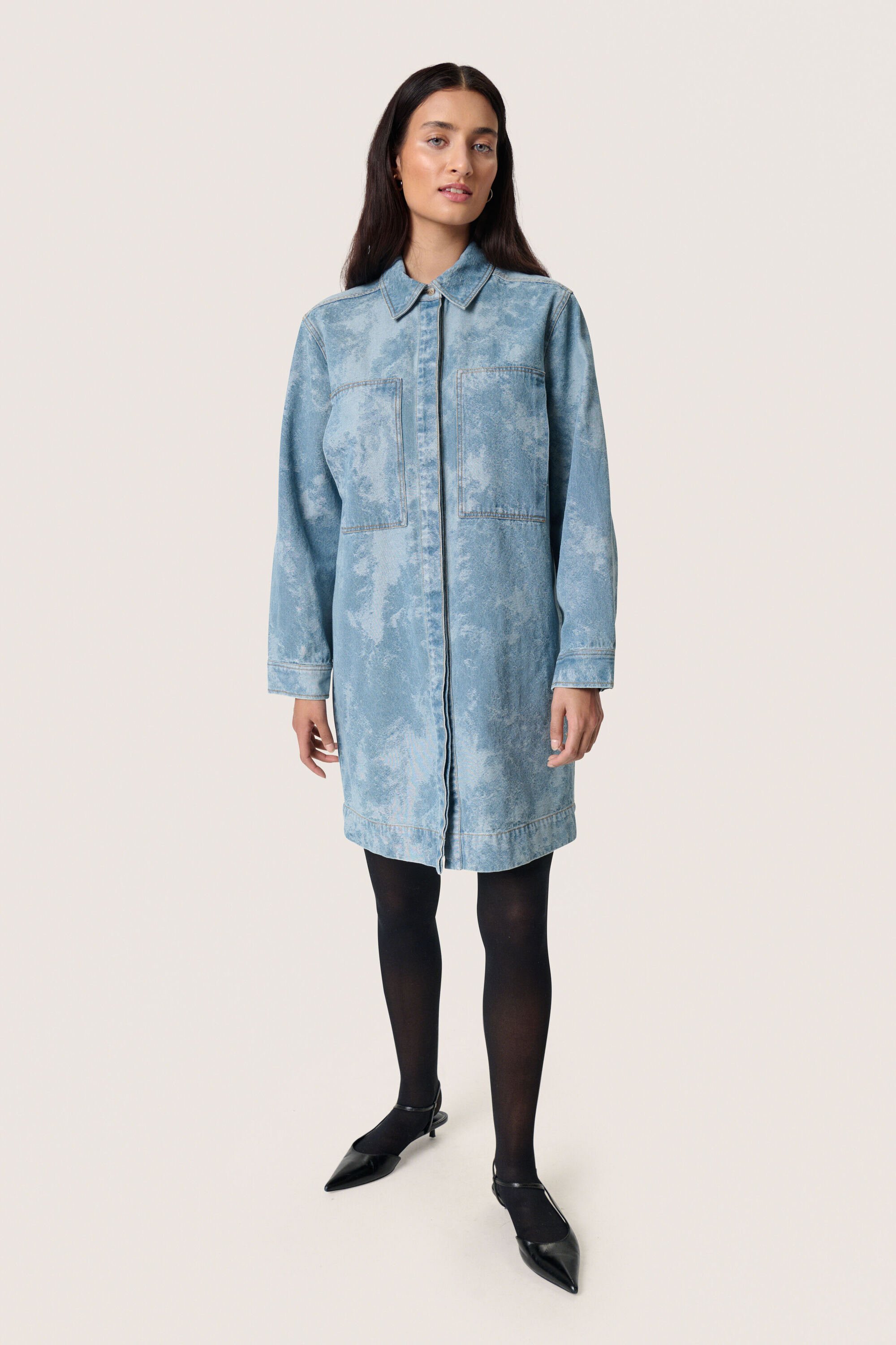 Denimkleid SLAltea Lockere Passform blue