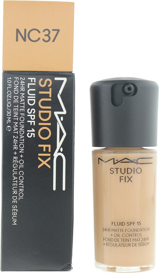 MAC Studio Fix Fluid Foundation 30ml SPF 15 - NC37