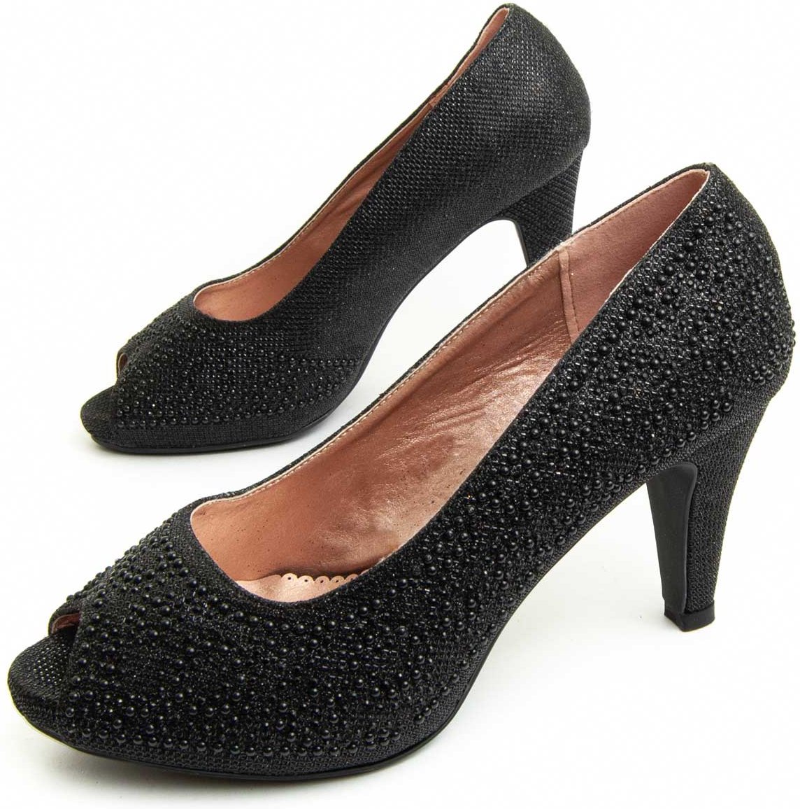 Montevita Absatzschuh Unne76 in Schwarz