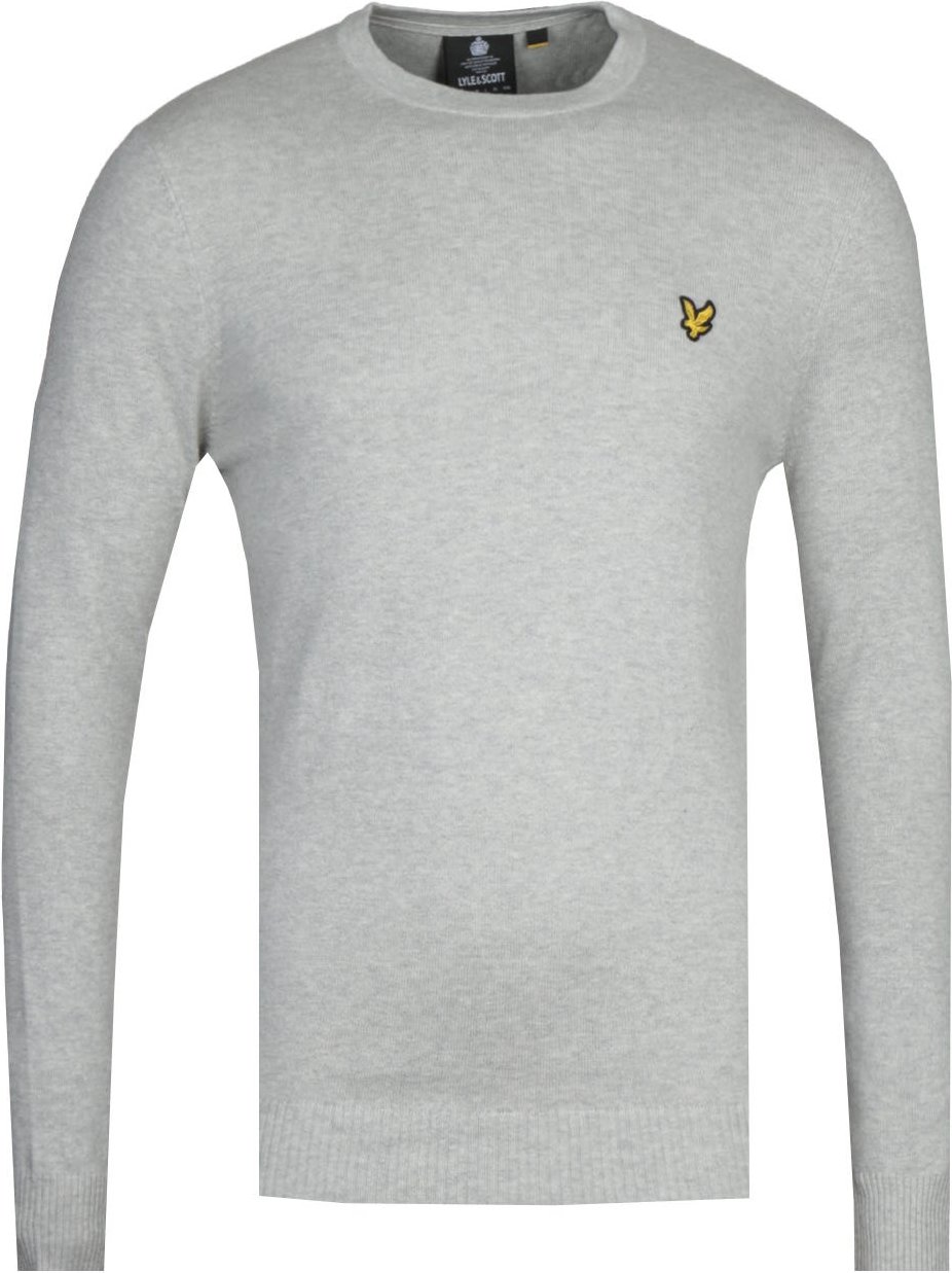 Ein unverzichtbares Modell von Lyle & Scott für diese Saison. Der Lyle & Scott Light Grey Marl Cotton Merino Sweater ist...
