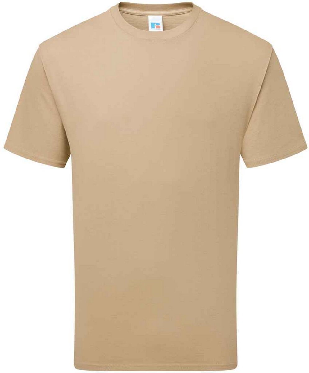 Russell - "Super" T-Shirt für Herren/Damen Unisex (Hellbraun)