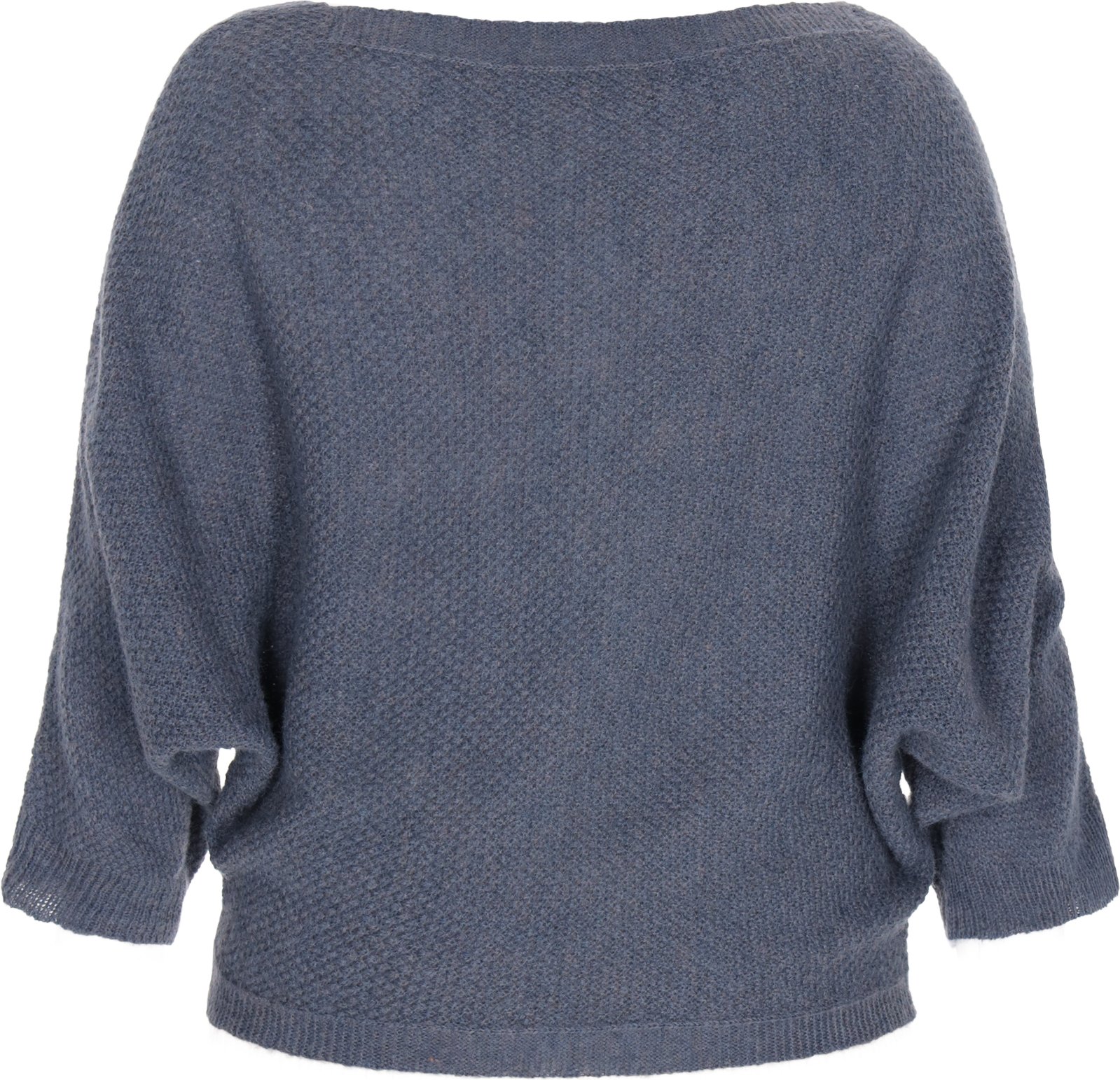 Dreimaster Pullover Frauen grau blau