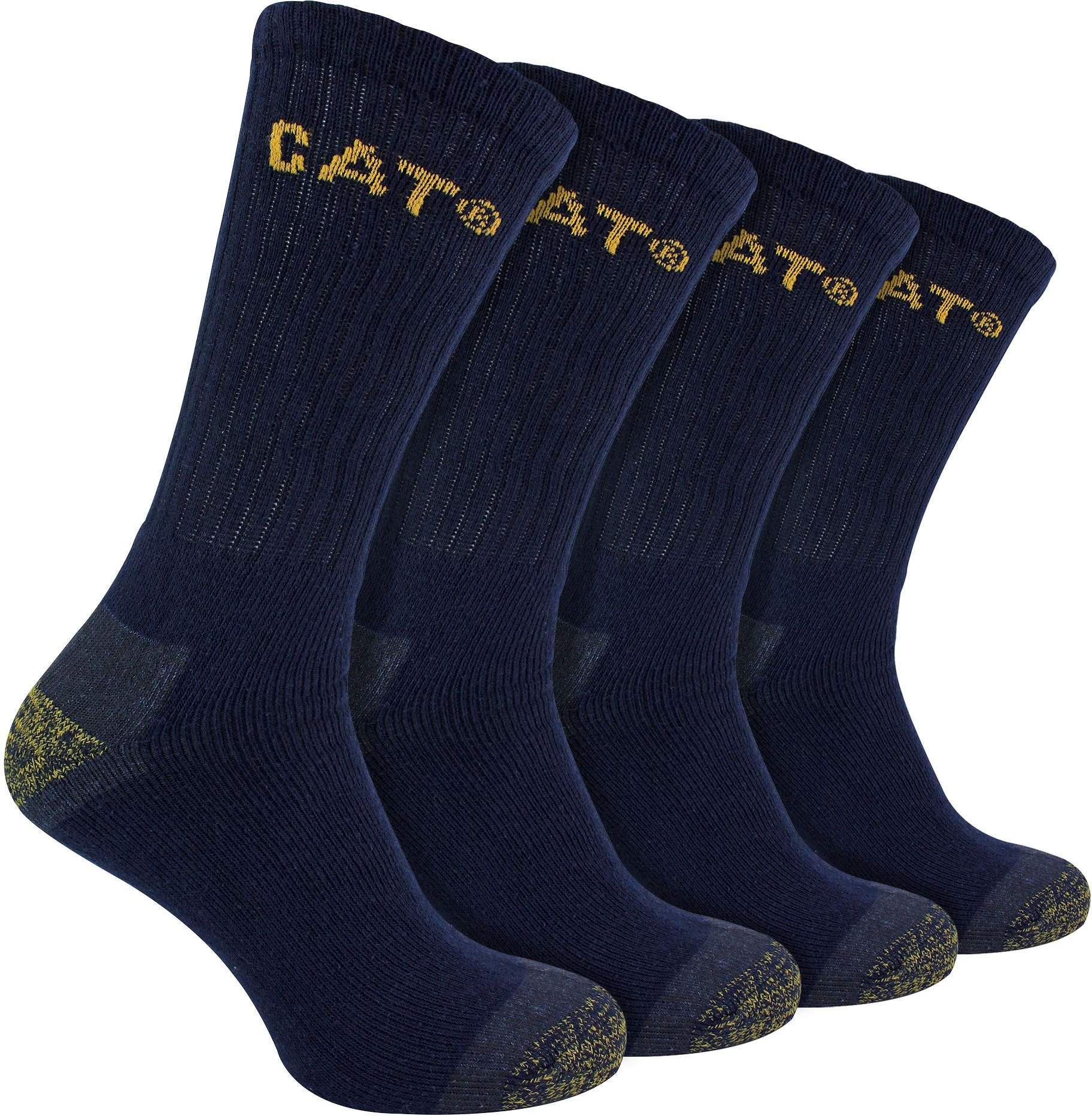 Herren 4er Pack Premium Baumwoll-Arbeitsstrümpfe