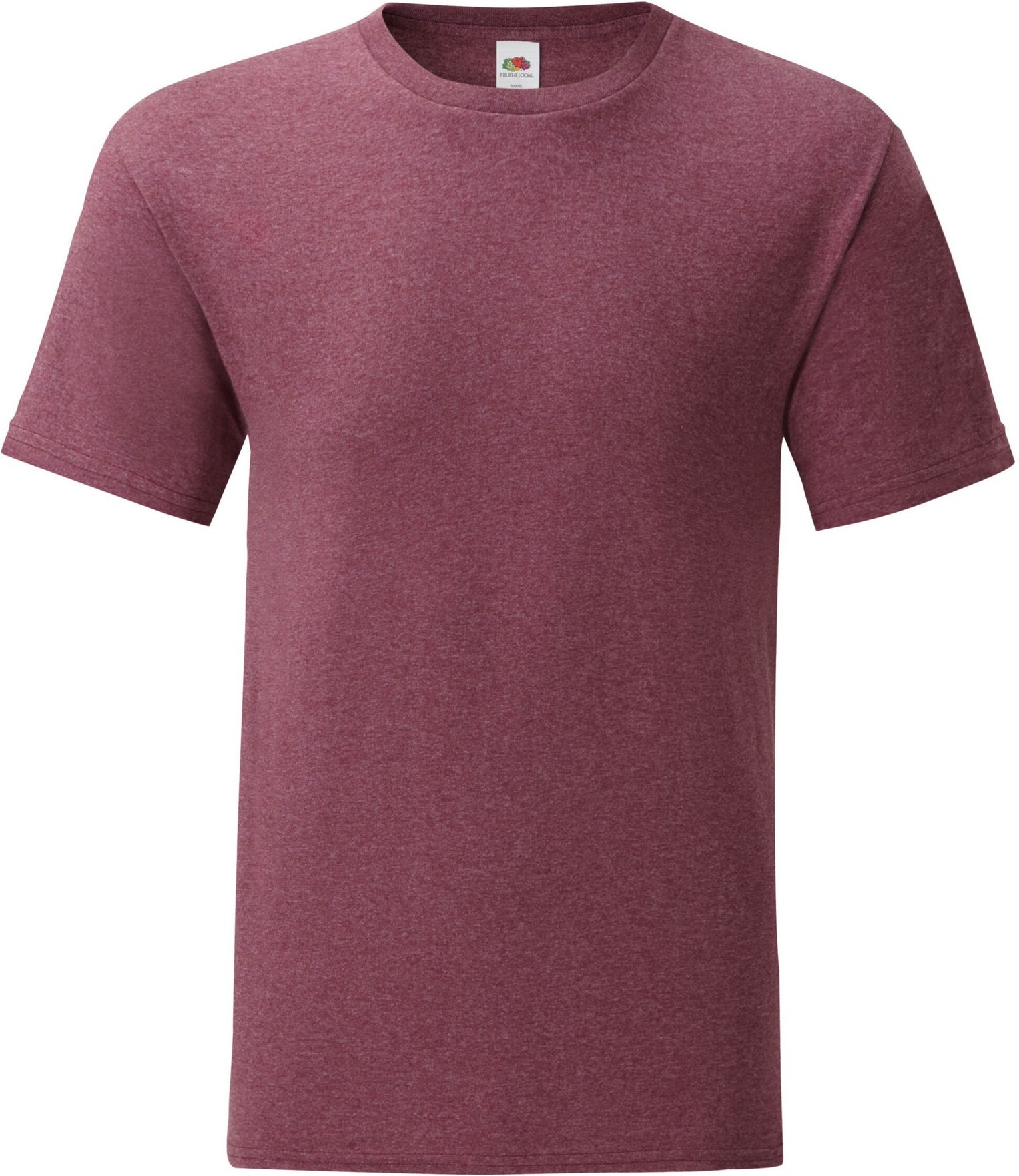 Fruit of the Loom - "Iconic 150" T-Shirt für Herren (Heide Burgund)