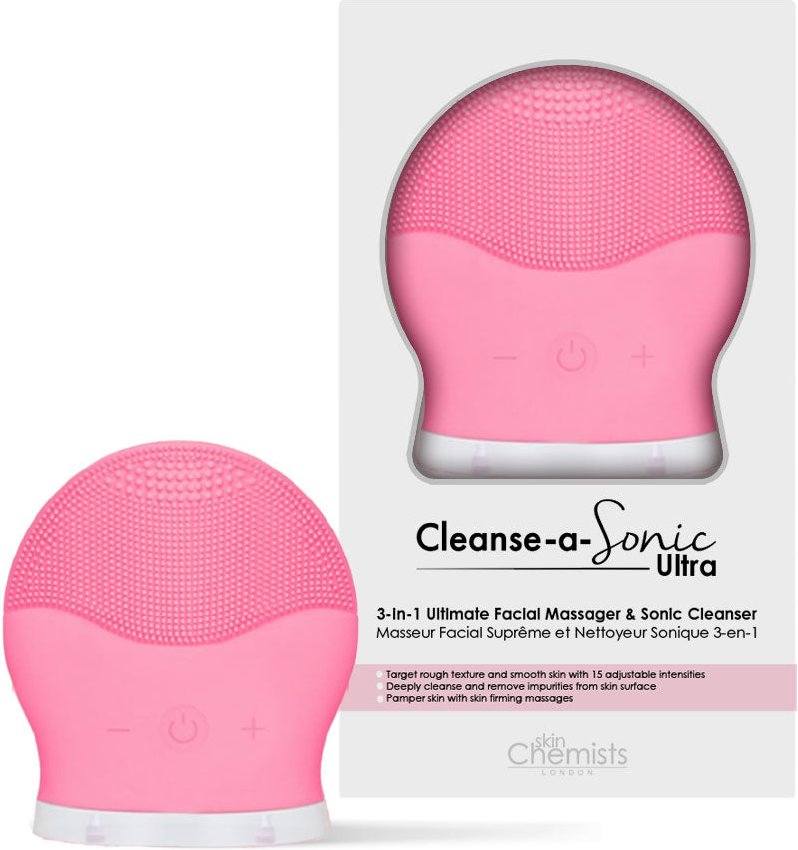skinChemists CleanseASonic Ultra Pink