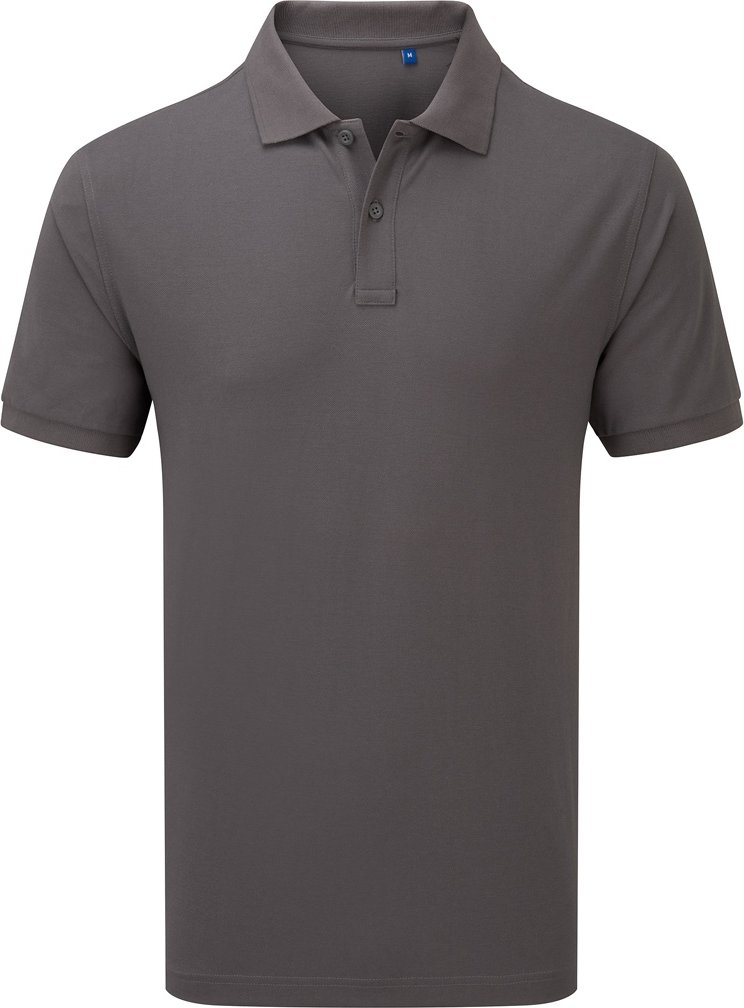 Premier - "HeiQ Viroblock" Poloshirt für Herren/Damen Unisex (Dunkelgrau)