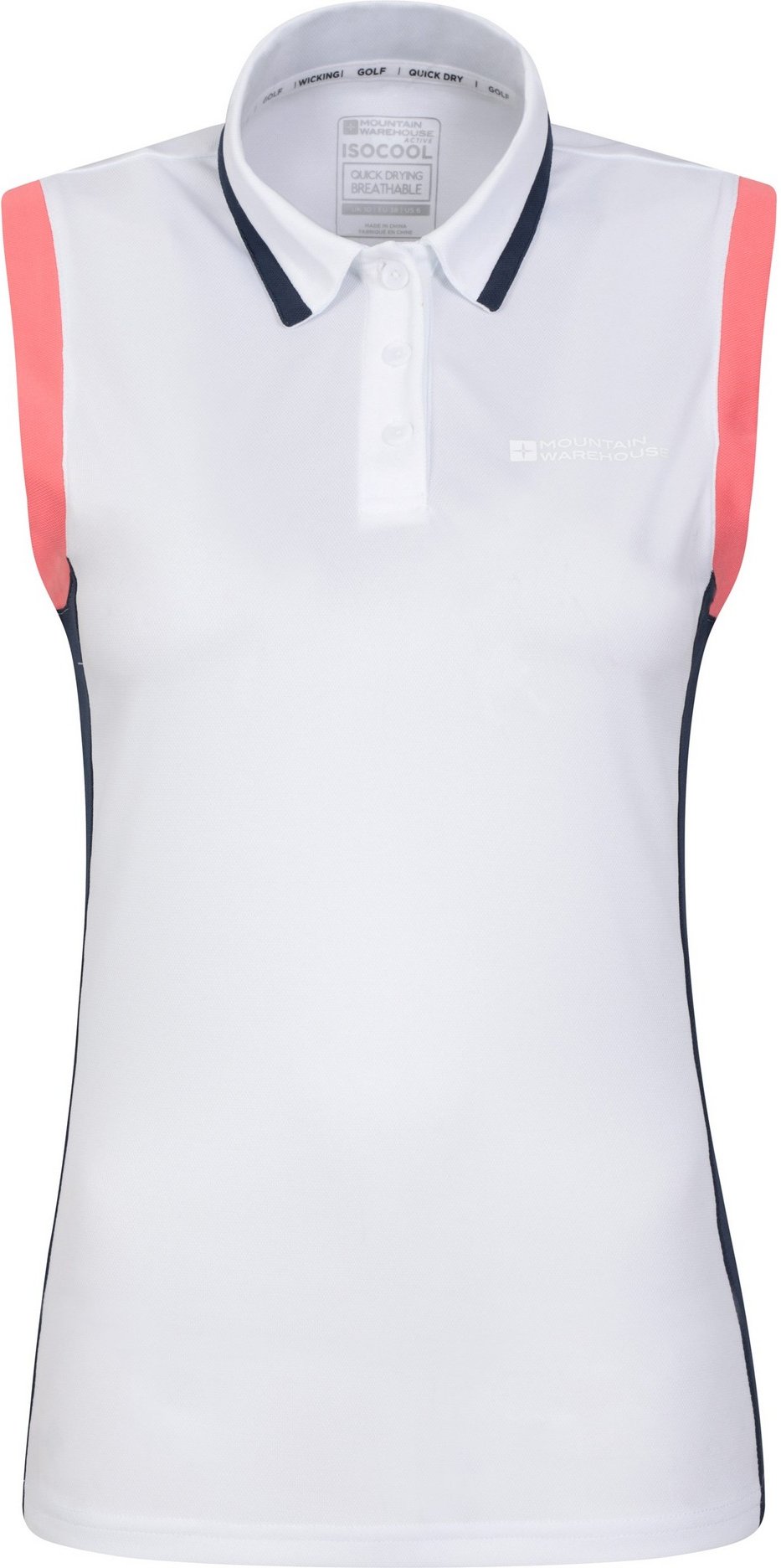 Mountain Warehouse - "Classic" Top Rollkragen für Damen - Emblem (Weiß)