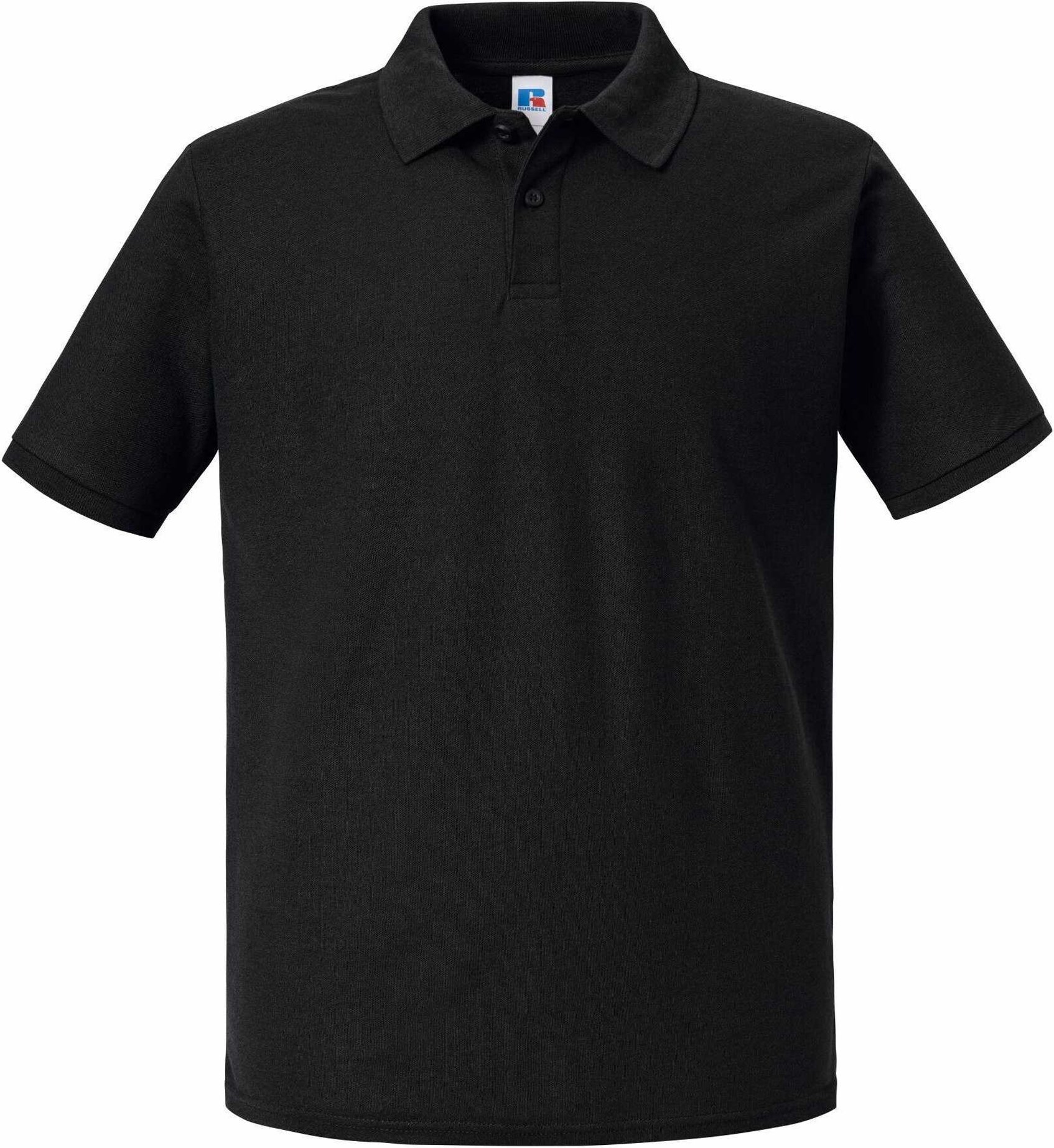 Russell - "Authentic Eco" Poloshirt für Herren (Schwarz)