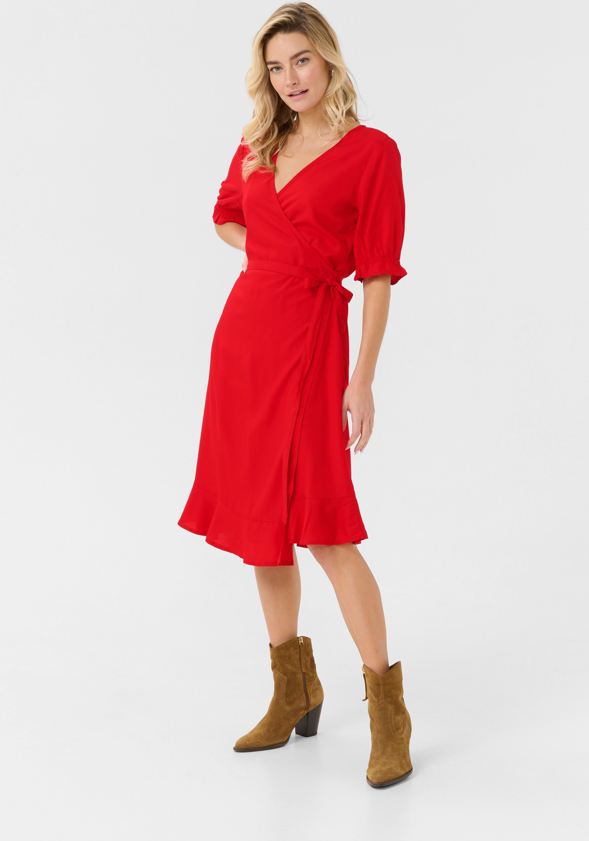 Kleid Feminine red