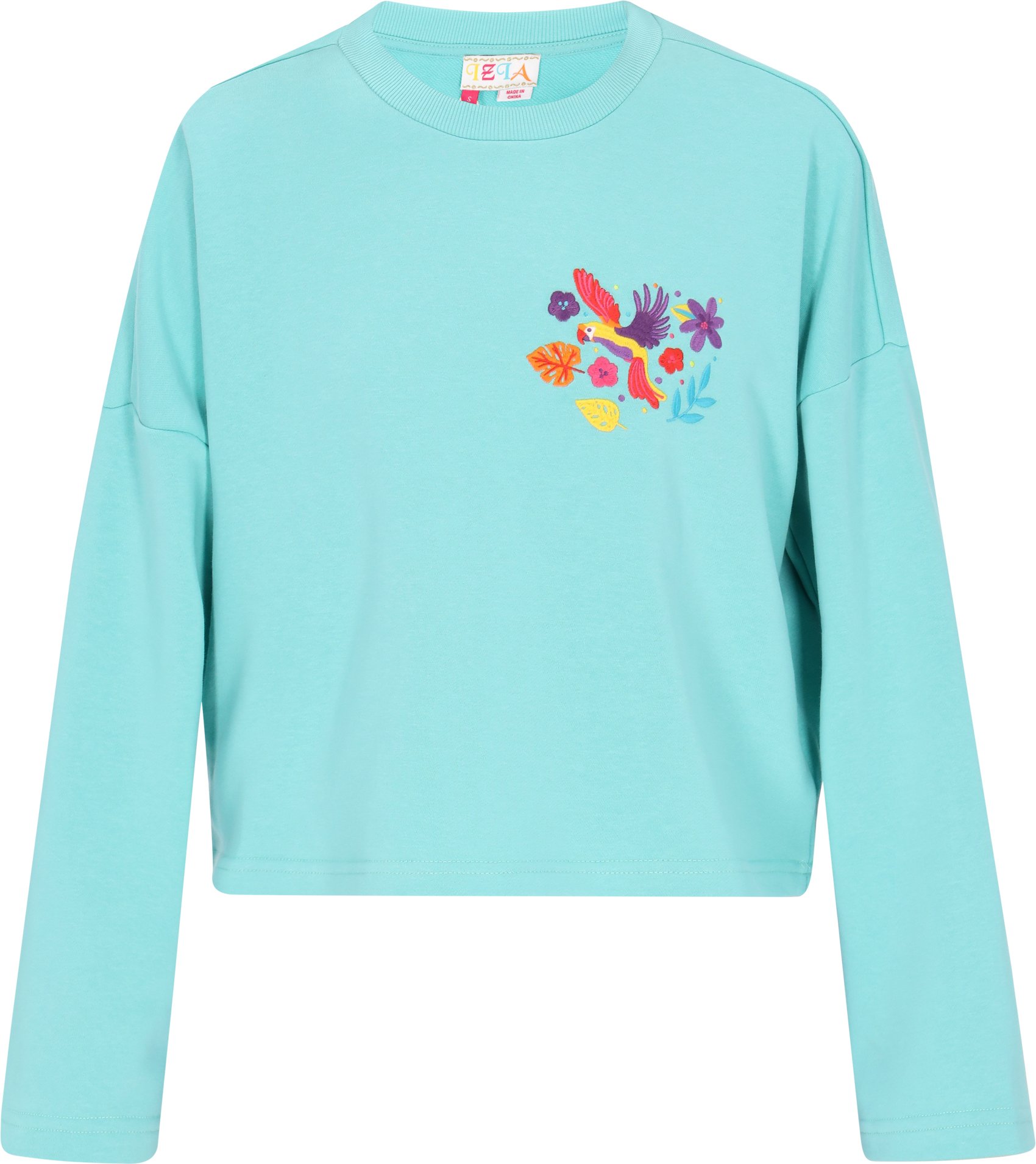 IZIA Sweatshirt Frauen Türkis