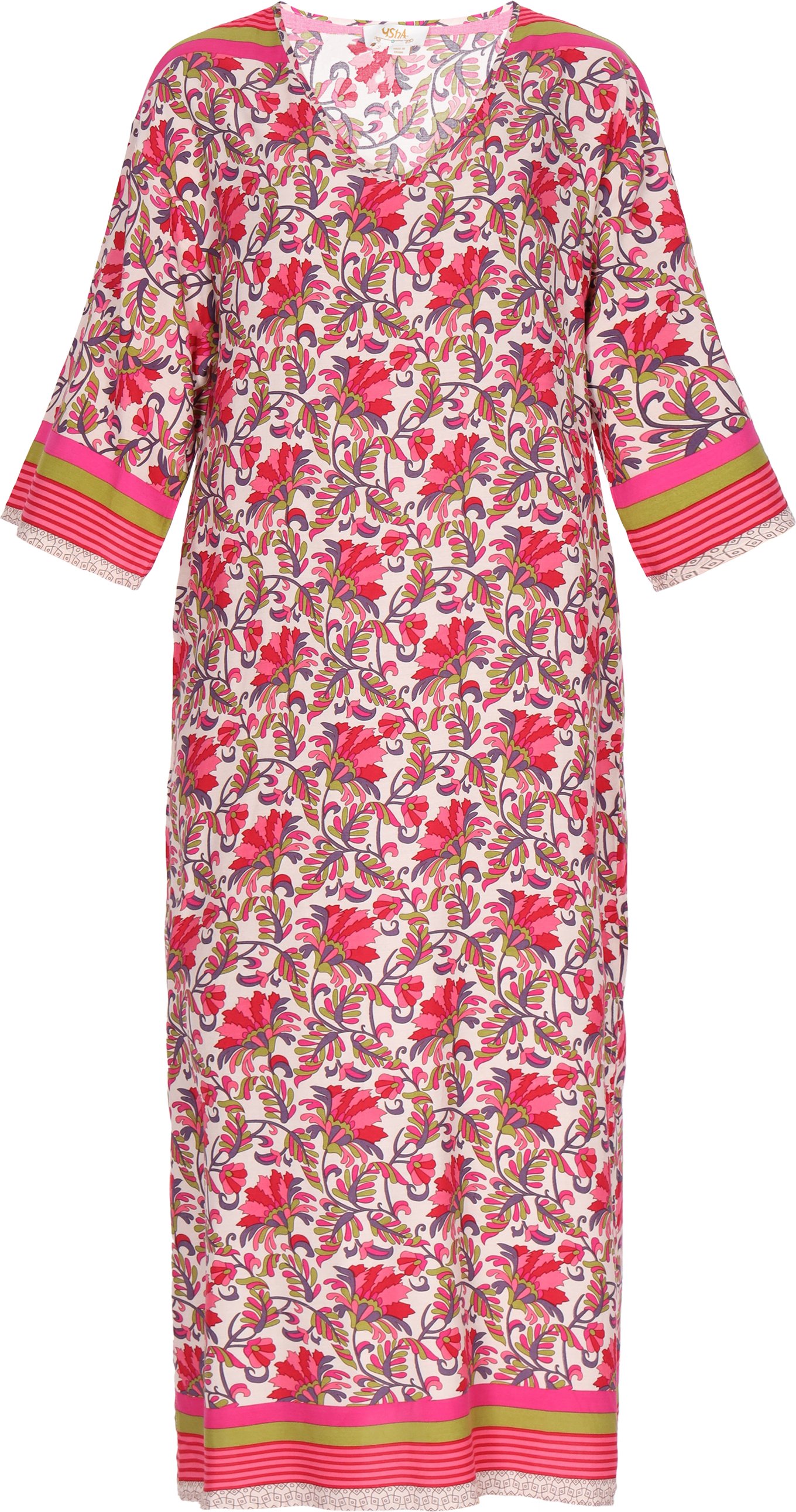 usha Kleid Frauen rot mehrfarbig