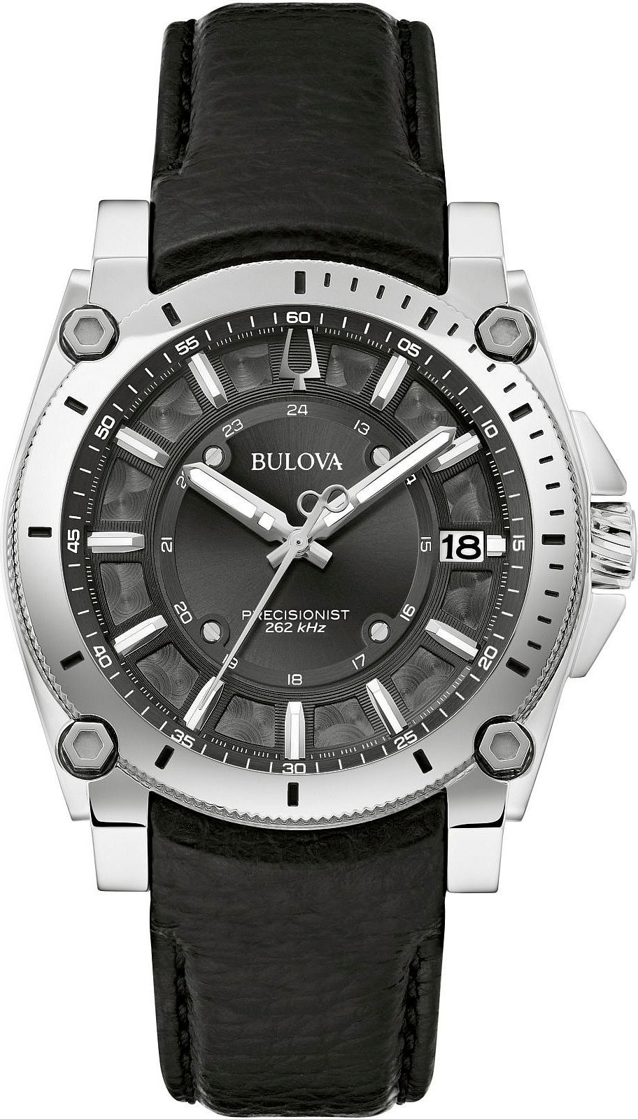 Bulova Precisionist Icon Herren Schwarz Uhr 96B416
