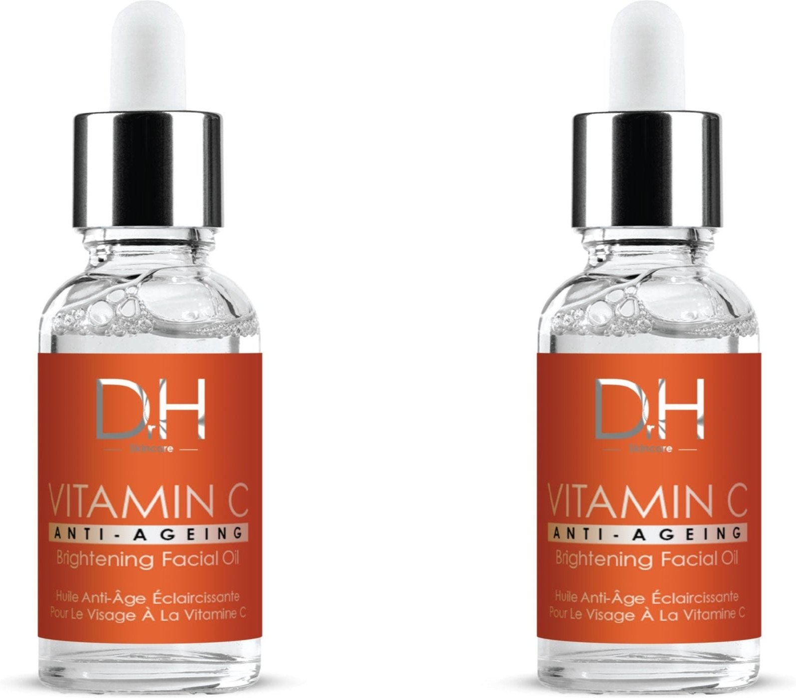 Thumbnail - Dr H Vitamin C Aufhellendes Öl Gesichtsöl 30 ml x 2 Duo-Pack