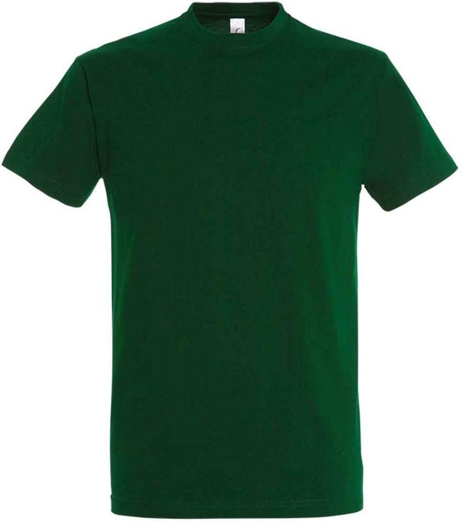 SOLS - "Imperial" T-Shirt Schwere Qualität für Herren/Damen Unisex (Flaschengrün)