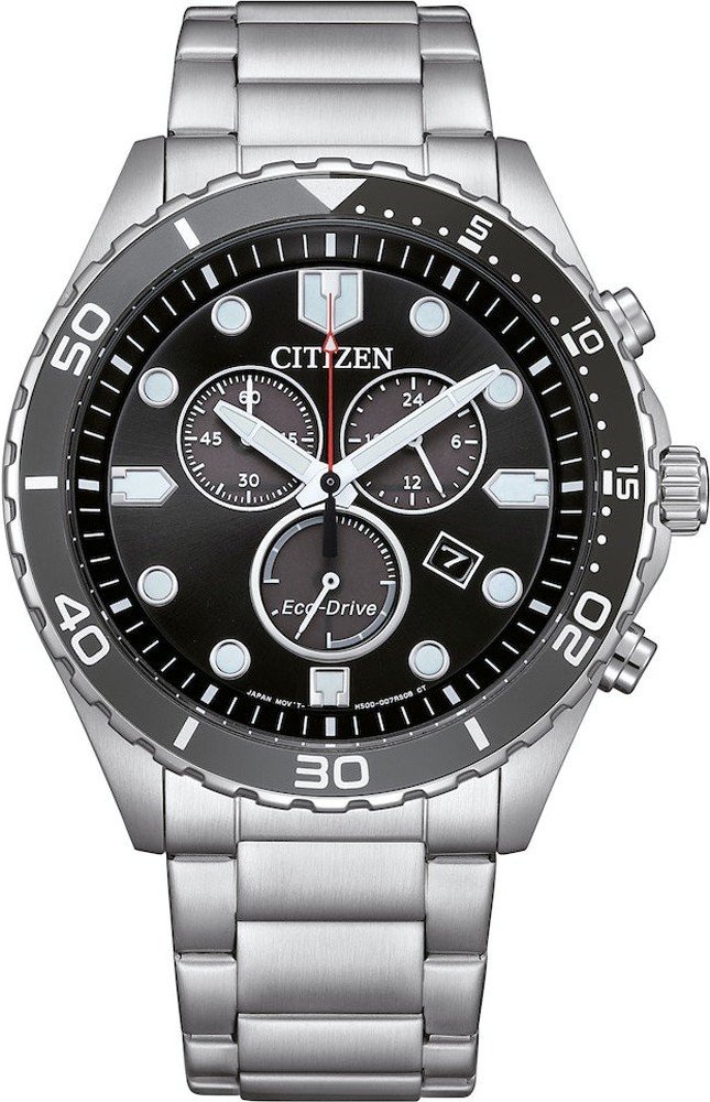 Citizen Sporty Aqua Herren Silberuhr AT2568-82E