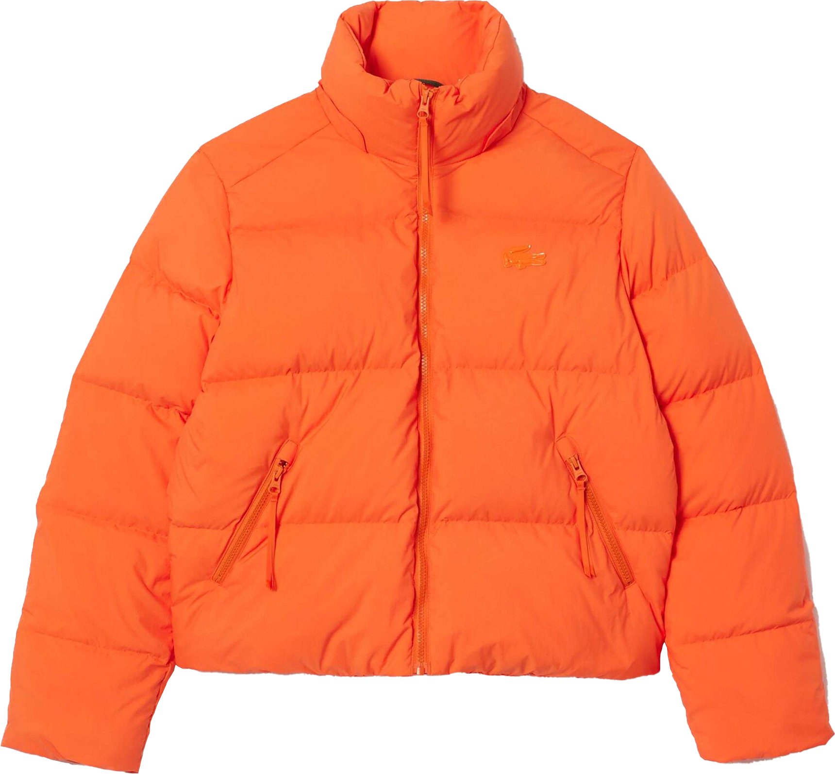 Lacoste - Daunenjacke für Damen, mit Kapuze, leger (Orange)