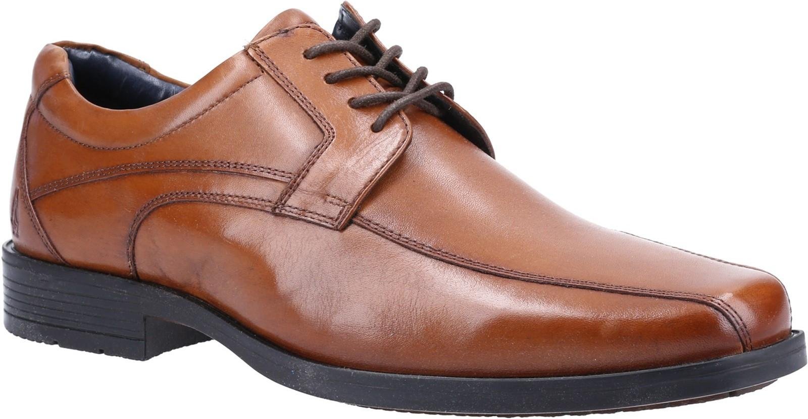 Thumbnail - Hush Puppies Herren Brandon Lederschuhe (Tan)