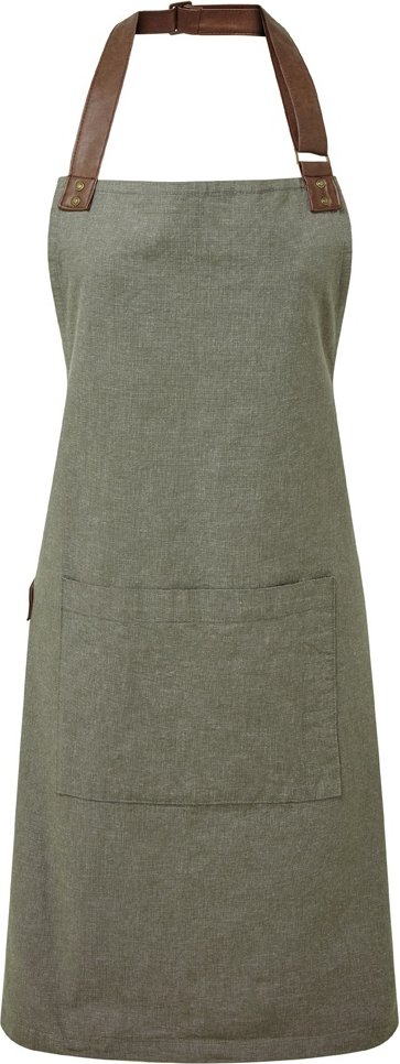 Premier Adults Unisex Annex Latzschürze (Moos)