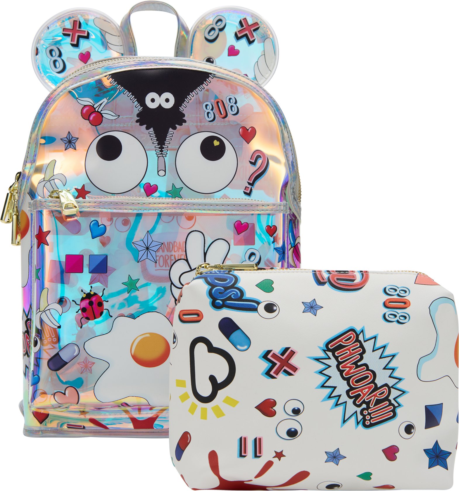 Mymo RUCKSACK RUCKSACK Frauen Silber Multicolor