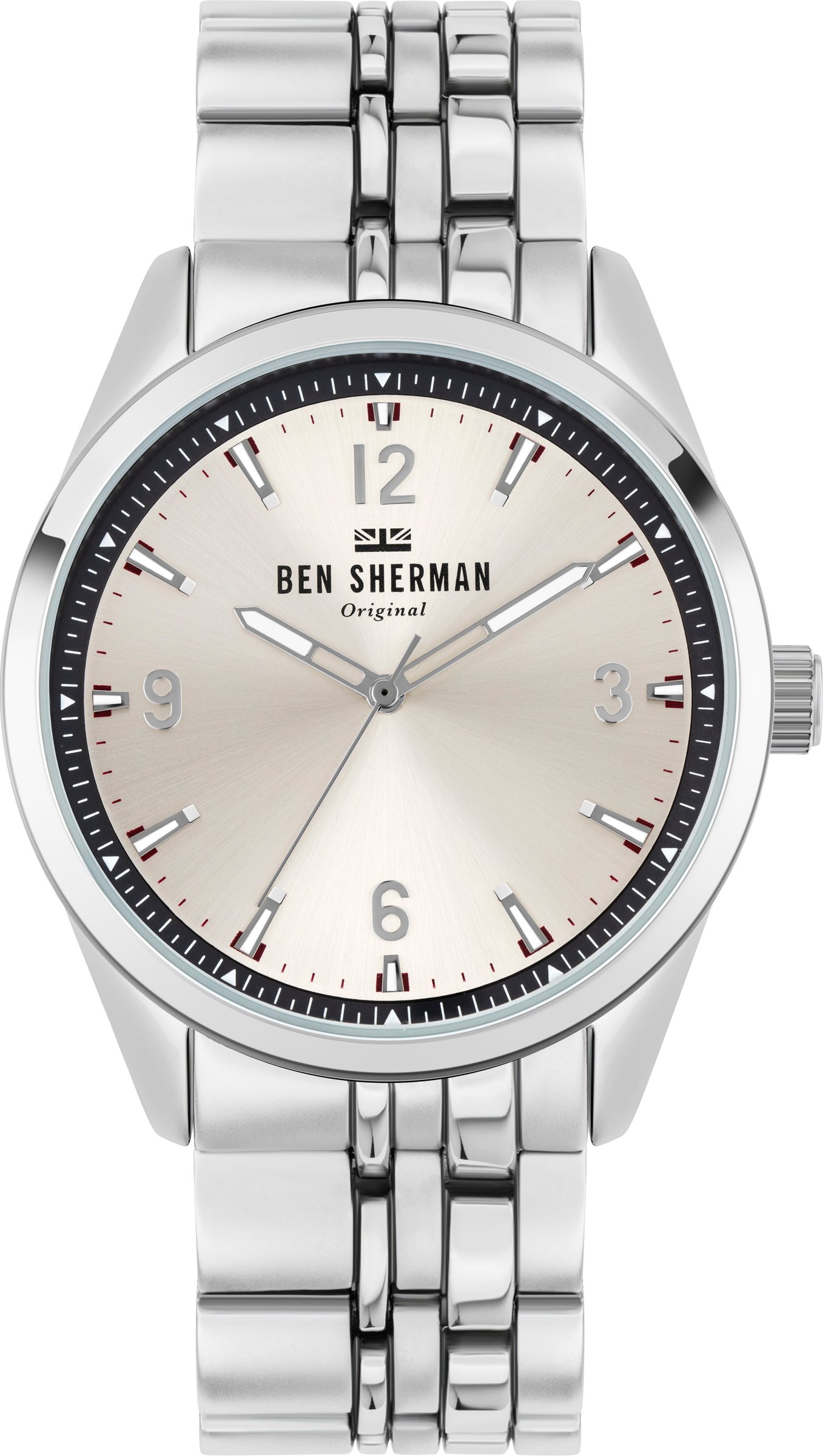 Ben Sherman Herrenuhr Quartz Silber