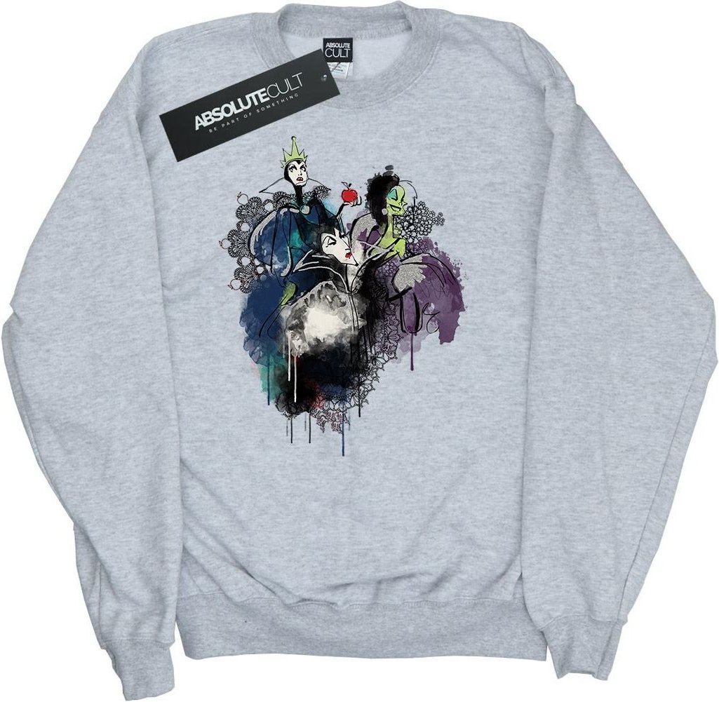Thumbnail - Disney - Sweatshirt für Damen (Grau meliert)