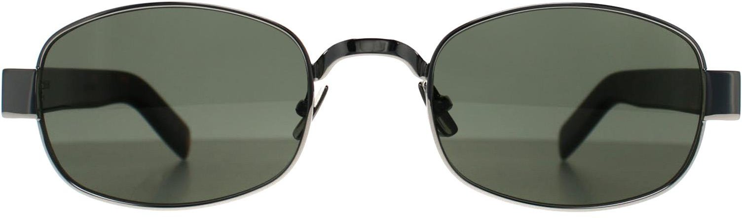 Saint Laurent SL 706 002 silber havanna grau Sonnenbrille