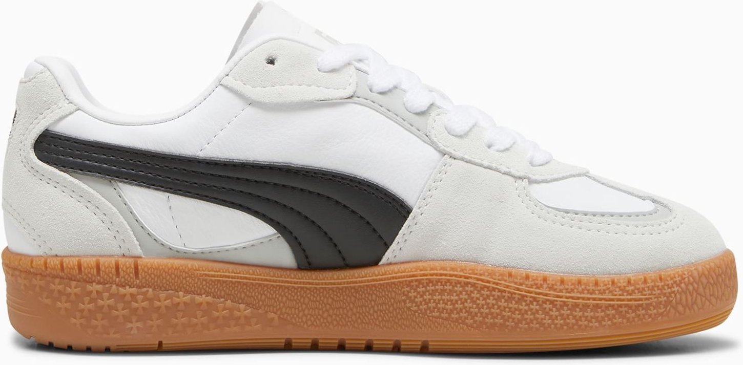 Puma Palermo Moda Leder Damen Grau/Schwarz Sneaker