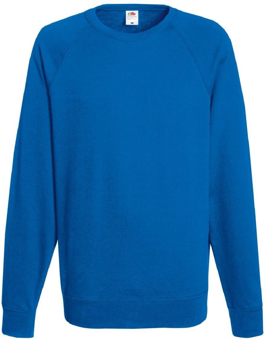 Fruit Of The Loom Herren leichtes Raglan Sweatshirt (240 GSM) (Royal)